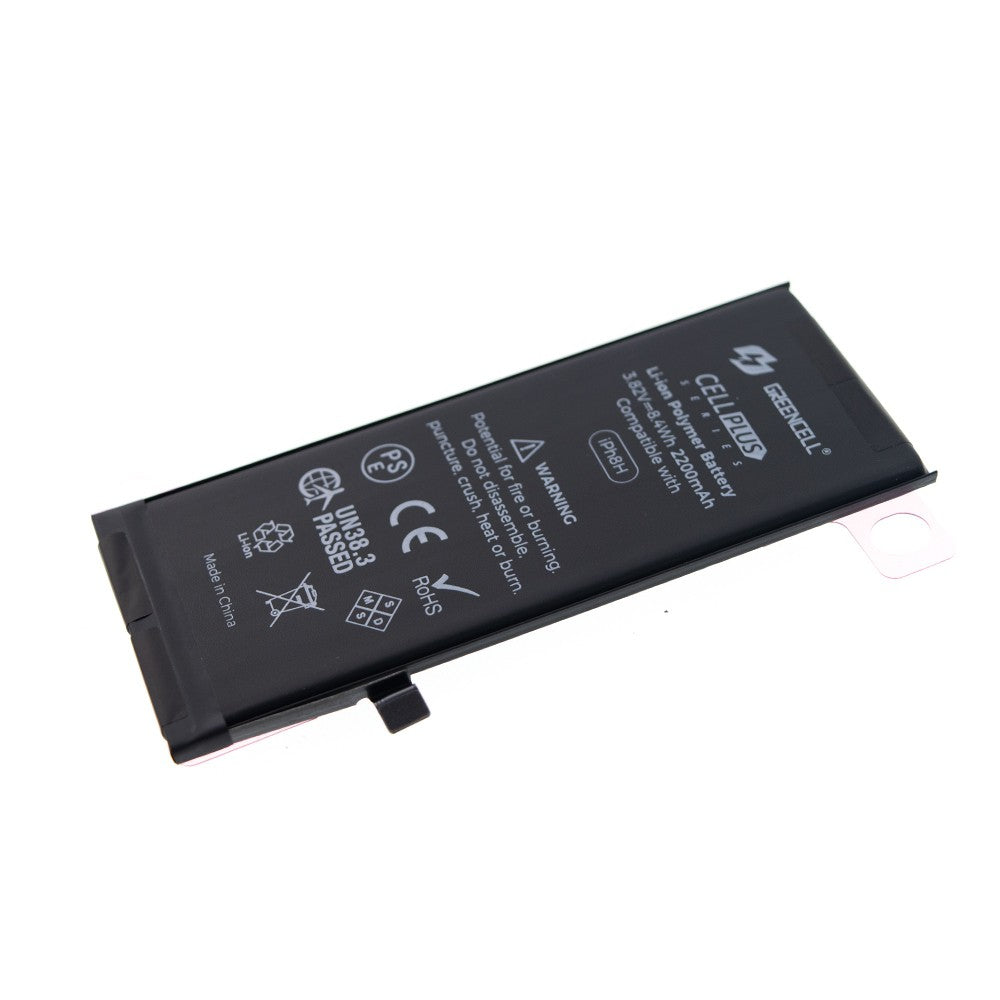 (High Capacity 2200mAh) iPhone 8 Replacement Battery with Adhesive Strips (High Capacity 2200mAh) iPhone 8 Replacement Battery with Adhesive Strips